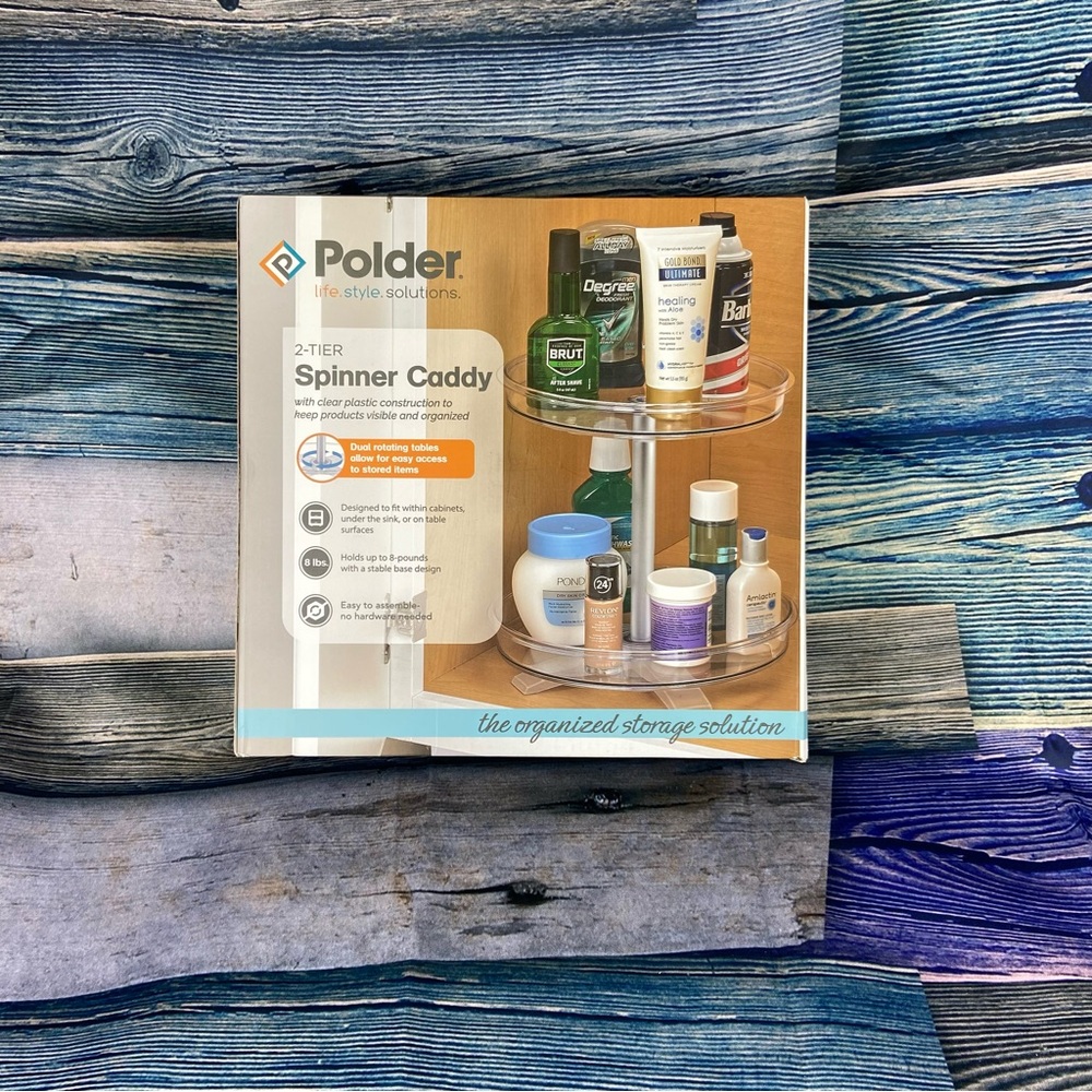 Polder 2 tier spinner caddy